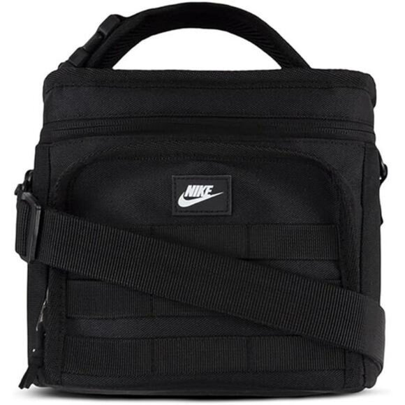 Insulated lunch bag with shoulder strap small cooler tote for work school travel - Picture 2 of 2